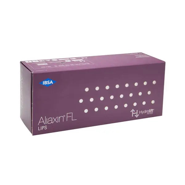 Aliaxin FL Lips dermal filler box, high-quality hyaluronic acid, designed for lip volume and definition. Fast shipping available.