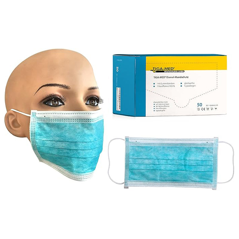 Mascarilla Quirúrgica Tiga-Med (50 uds.)